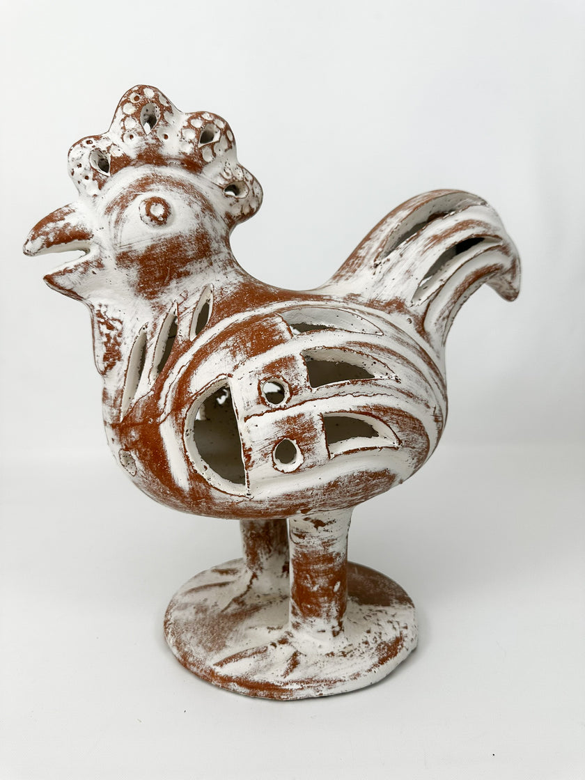 Gallo barro barroco deslavado