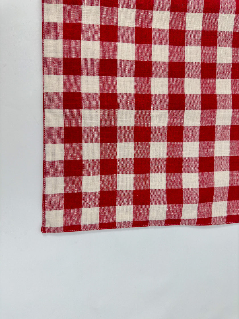 Individual Mascota Rojo Blanco