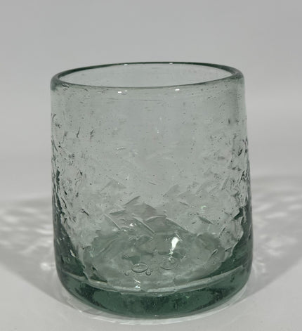 Vaso cónico vidrio soplado