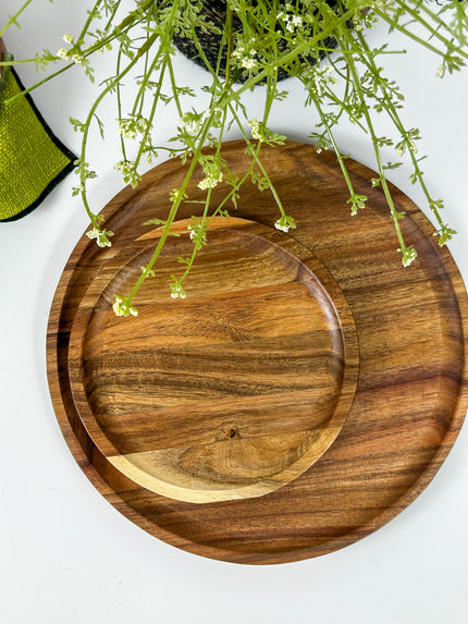 Plato madera