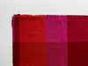 Juego de 4 manteles individuales rojo rosa naranja