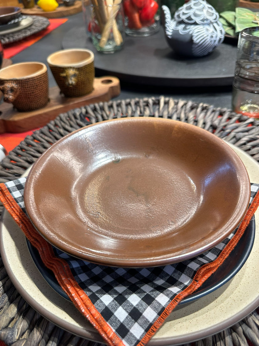 Plato Sopa Café Cerámica